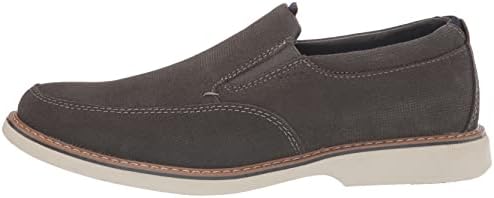 Nunn Bush Men's Otto Moccasin Toe Slip On Leather Loafer with Lightweight Sole, Gray, 8 | Image 7