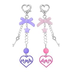 2pcs Colorful Heart