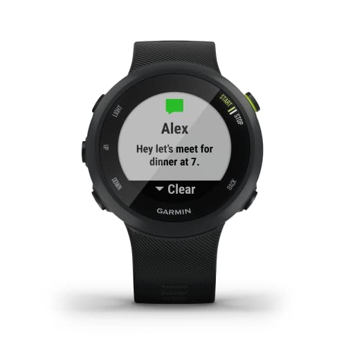Monitor Cardíaco de Pulso com Gps Garmin Forerunner 45s Preto