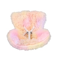 Siège de voiture pour poupée - Clip de sécurité en peluche avec clips d' aération - Pour siège de voiture de 17 cm - Décoration élégante pour véhicule, maison, meubles, bureau - Vert