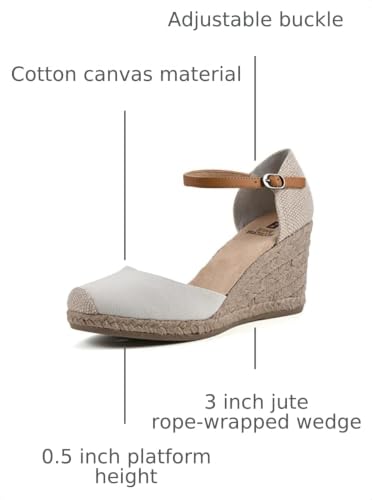 Image of WHITE MOUNTAIN Women's Mamba Espadrille Wedge Sandal