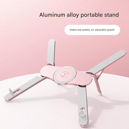 Soporte para tableta ergonómico para evitar dolor de cuello con aluminio ajustable 6