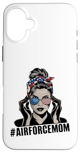 Airforce Mom �A�p���� �A�����J�� ���b�V�[ �o���w�A �G�A�t�H�[�X �}�} �X�}�z�P�[�X iPhone 16 Plus �p
