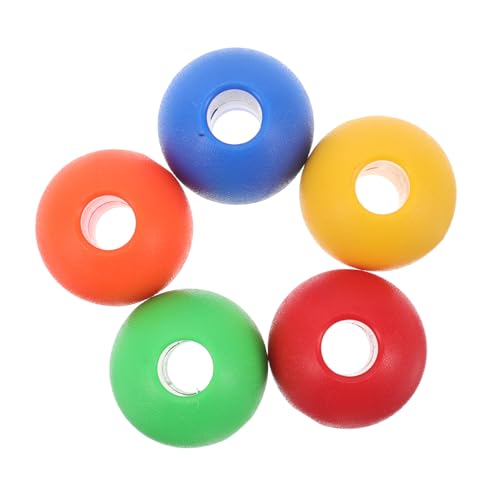 FELTECHELECTR Training Rope Beads 5pcs Large Hole Beads for Boys and Girls' Play Exercise