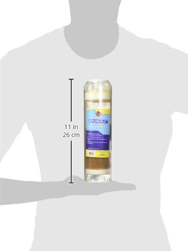 Miniatura 3 de Coralife Tanque de peces de acuario Agua Salada Marina Pure-Flo Cartucho Deion de lecho mixto, 9.5 pulgadas