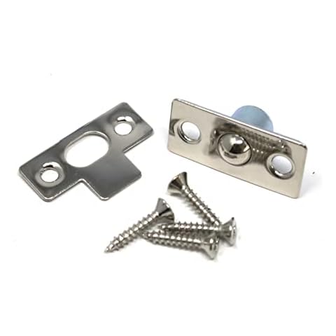 fiXte Nickel Plated Cabinet Door Catch Cover