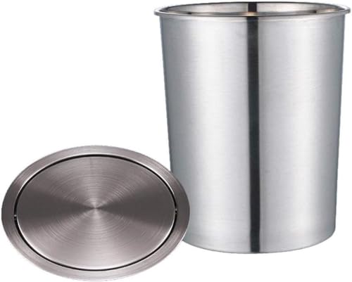 GUTUYEHKEA Botes de Basura incorporados for encimera Cocina, contenedor, vertedero residuos