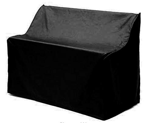 CHCOO Garden Weather Cover for Three Seat 210D Garden Bench Fully Waterproof UV Protection, ST636