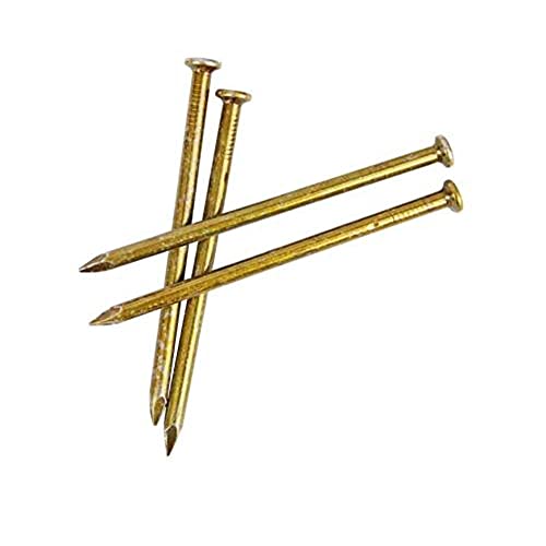 Clavos para carpintería, clavos de acero, para murales y pared, 60 mm, aproximadamente 90 piezas miniatura 2