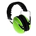 Luzhengyang Kids Ear Muffs Noise Reduction 21dB for Concerts & Fireworks - Adjustable Ear Defenders for Children and Teenagers - Green, as described