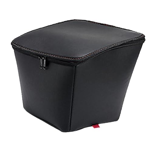 rockible Bike Basket Liner Bicycle Basket Removable Rain Cover Front Bag Bikes Front Basket Storage Bag for Camping Outdoor Road Bikes