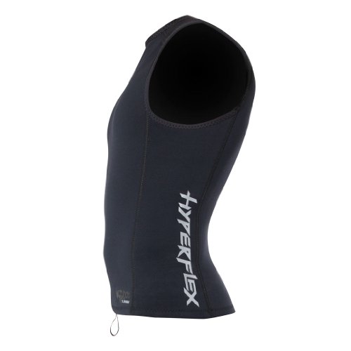 image for Hyperflex Wetsuits Men's Voodoo 1.5mm Pullover Vest, Black, XX-Large -