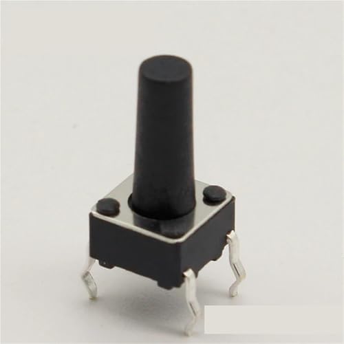 Interrupteur à bouton-poussoir tactile G95 6x6x12 mm micro-bouton DIP 4 broches x50