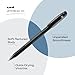 uniball Jetstream 101 Roller Ball Pen, Stick, Bold 1 Mm, Black Ink, Black Barrel, Dozen