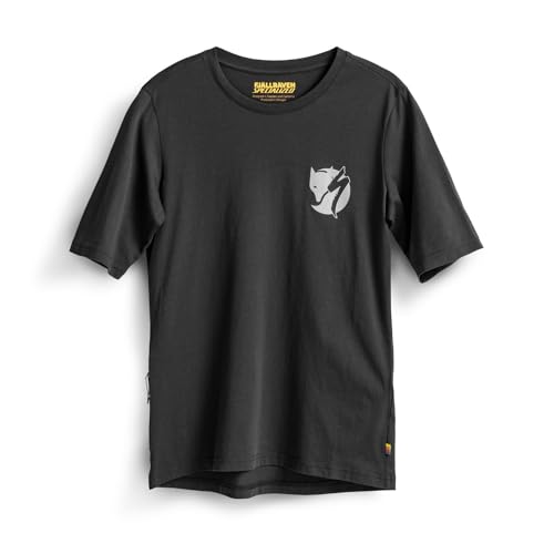 Fjällräven Damen Cotton Pocket T-Shirt, Black, S