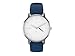 Produktbild Withings Move Timeless Chic, Fitnessuhr, Silikonarmband, blau/silber