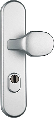 ABUS Tür-Schutzbeschlag KLZS714 F1, mit Zylinderschutz rund, aluminium, 37402