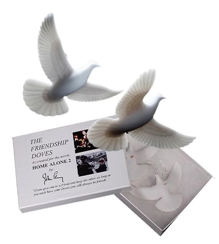 Home Alone 2 Doves Pair Authentic REPLICAS USA Made Direct from John Perry who Created Them for The Movie