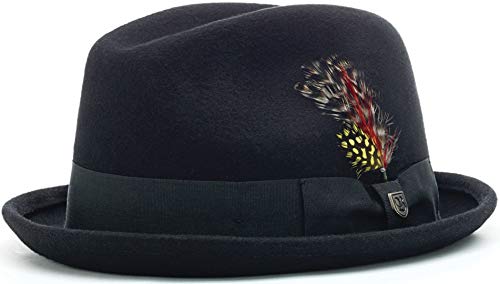 Brixton GAIN Fedora, Black, L