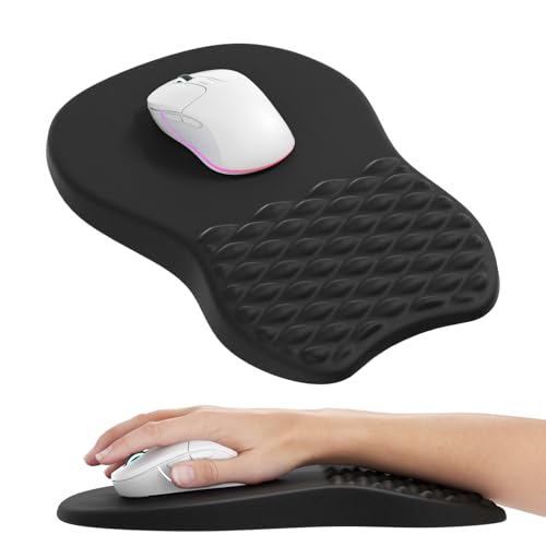 MROCO Ergonomic Mouse Pad with Wrist Support, Memory Foam...