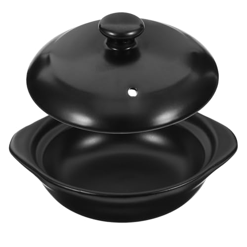 HOLIDYOYO Olla De Cerámica Para Cocinar Arroz y Guisos Para Reuniones Familiares y Comidas Diarias Fácil De Limpiar