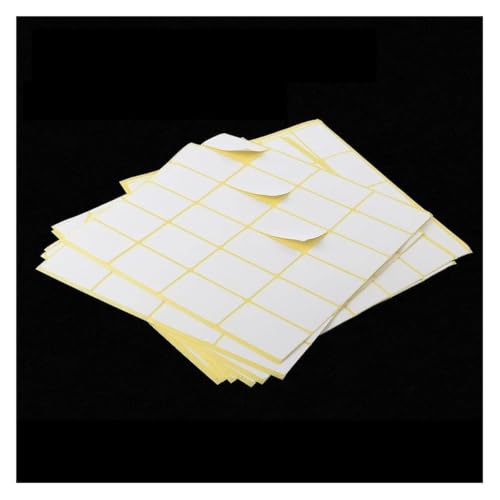 Etiquetas adhesivas precio grabable en blanco para comercio y hogar 7
