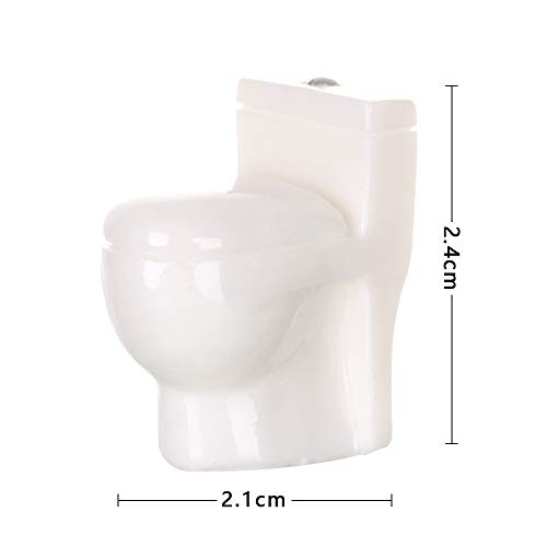 SAFD 1 PC Mini Gift Toy Micro Landscape Doll Simulation Fitment Miniature Furniture Dollhouse Decor(toliet)