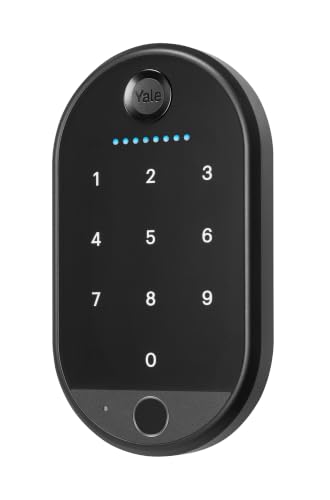 Yale Keypad Touch Fingerprint Door Lock Keyless Entry Smart deadbolt Pin Code Entry - Does Not Include Required Smart Lock