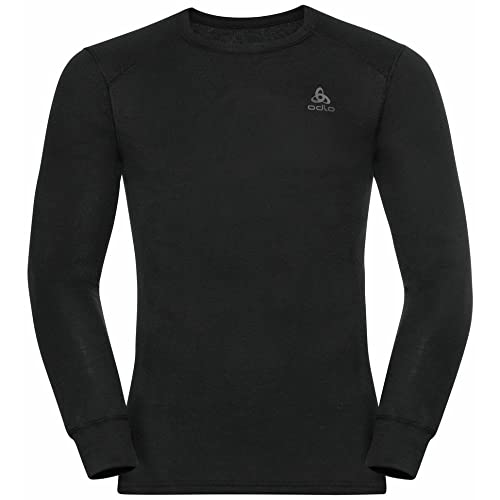 Odlo Pánské Bl Top Crew Neck L/S Active Warm Eco tričko s dlouhým rukávem