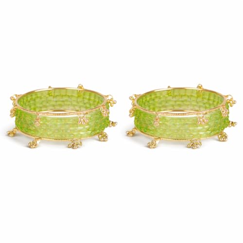 Image of Shining Diva Fashion 16 Pcs Trendy Stylish Glass & Kashmiri Ghungroo Bangles Set for Women & Girls | Traditional Festive Wedding Party Jewellery