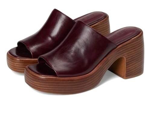 Steve Madden Shanton sandale à talon chic pour femme : chaussure ouverte noire de soirée tendance