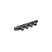Uponor Wirsbo Q2241051 EP Branch Opposing Port Multi-Port Tee, 4 Outlets, 1" x 1" ProPEX