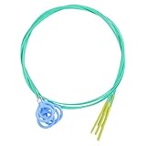 5 Unidades De Desatascador Tuberias, Serpiente De Desagüe Para Fregadero Y Bañera, 130CM Longitud Con Material POM Irrompible, Cabeza De Cepillo De Nylon, Anillo De Tirador Circular Antideslizante