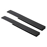 Filteilect Front Dachreling Abdeckung Verkleidung Set Kompatibel für Opel Mokka Buick-Encore Chevrolet-Trax 2013-2021 Außen Ersatzteile