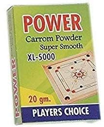 Image of TASCO SPORTS Adult,Kid Superior Matte Finish Practice Carrom Board For Serious Professional Practice With Coins Striker And Powder Beige (Medium - 26 Inch)