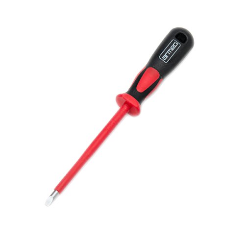 Armeg SDRSL5.5 GripX2 SL5.5 x 100 1000V Insulated VDE Screwdriver - Red/Black
