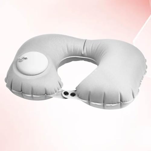 Set 2 Almohadas cervicales 46 cm terciopelo gris miniatura 5