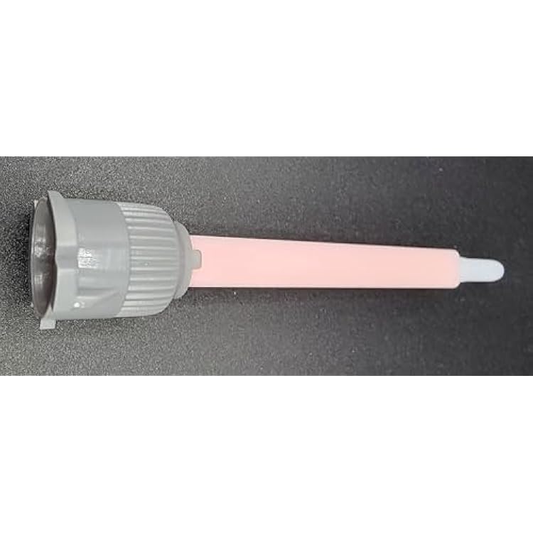 EPX Square Orange 10:1 & 4:1 Mixing Nozzle for 45ml cartridges 9154-12 pcs