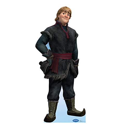 Cardboard People Kristoff Life Size Cardboard Cutout Standup - Di...