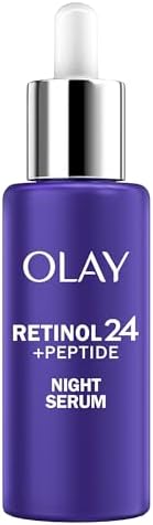 Olay Regenerist Retinol 24 Night Serum, Anti-Aging Serum, Fragrance Free, 40 mL