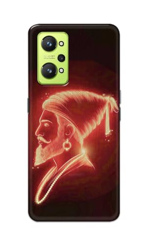 Image of Plastic Printfidaa Printed Hard Back Cover Case For Realme Gt Neo 2 | Gt 2 | Realme Gt Neo 3T 5G Back Cover (Chatrapati Shivaji Maharaj) -112, Multicolor