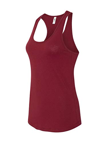 Next Level Apparel Women's Tear-Away Tank Top, Scarlet, X-Large