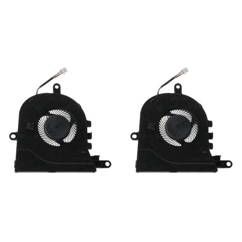SAROAD 2X Ventilador de RefrigeracióN para PortáTil 3590 E3590 / 15-3593 3580 3581 17-3780 5593 Ventilador de RefrigeracióN de CPU