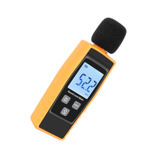 AYQEBNC Noise Meter Decibel Tester Audio Noise Measure Tool Sound Level Meter Practical Noise Tester Digital Noise Tester Sound Monitor Noise Level Meter Plastic Handheld Decibel Meter