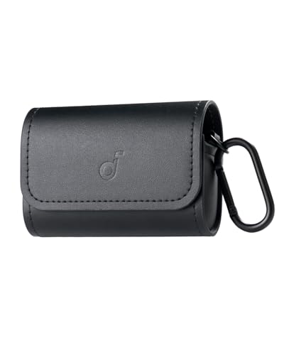 soundcore by Anker, Travel Case for AeroFit Series, FitIs All AeroFit Earbuds, Anti-Scratch, Portable, Magnetic Closure, Black