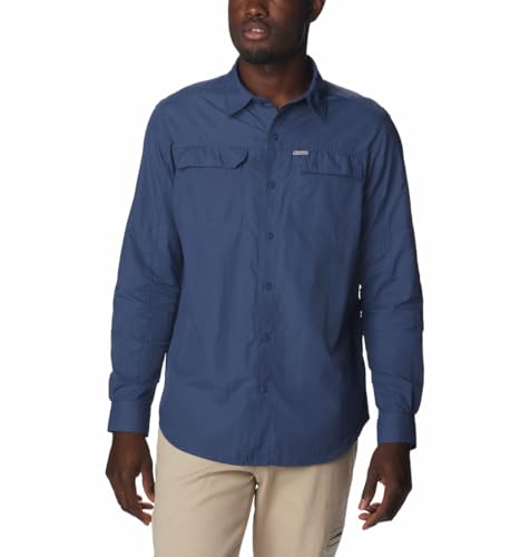 Image of Columbia Men Omni-Shade Silver Ridge 2.0 Shirt for Hiking | Trekking | Camping | Safari | Sun Protection