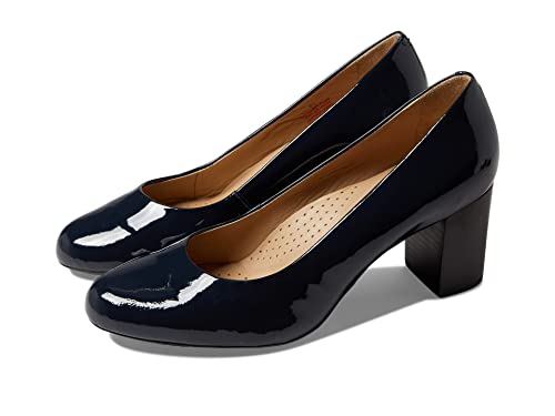 Marc Joseph New York Midtown Pumps Navy Soft Patent 9 M