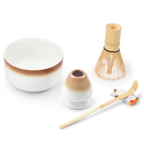 Thumbnail - MPEIPILA Matcha Tee Set, Matcha Set, Matcha Besen, Matcha Set für Einsteiger, Japanisches Matcha Tee Set, Stylisches Mat...