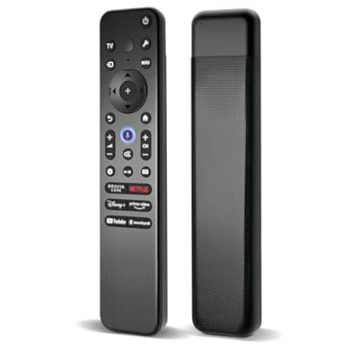 Replacement for Sony TV Remote Control with Voice Function – Compatible with Sony Bravia Smart TVs (BRAVIA 3/7/8/9, X90L/X93L/X95L, A75L/A80L/A95L) – Works with RMF-TX810U, TX820U, TX910U, TX920U