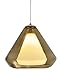 AFX Lighting AGP500L30D1SNBR Armitage LED Pendant, Satin Nickel, Brown